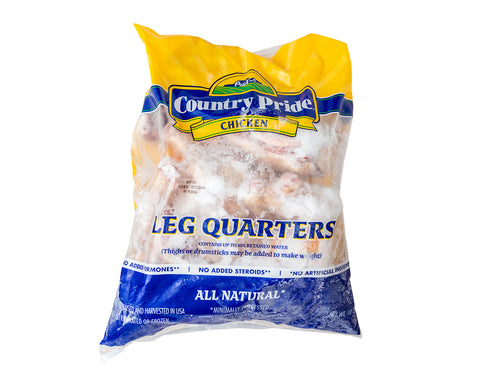 Country Pride Chicken Leg Quarters, 10 lbs