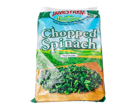 James Farm Frozen Chopped Spinach, 2 lbs