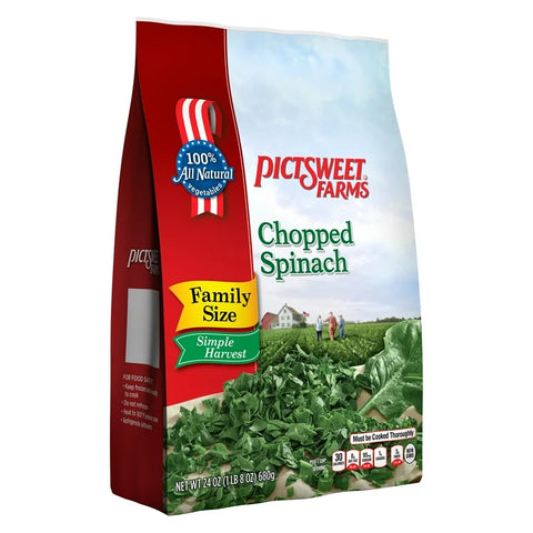 PictSweet Farms- Chopped Frozen Spinach, 24 Oz