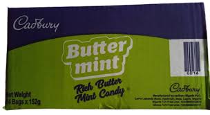 Butter Mint Candy- Case- 24 x 160g