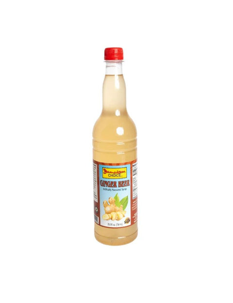 Jamaican Choice Ginger Beer Syrup, 25.5 Oz