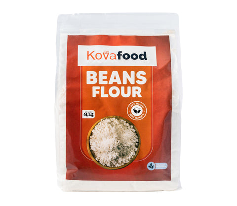 Kovafood Beans Flour, Organic  Blackeyed Peas Powder, 4 lbs