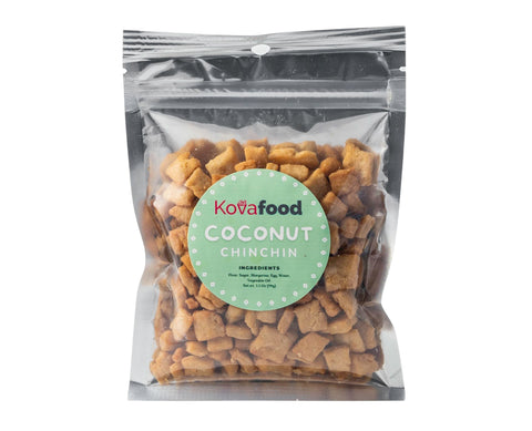 Kovafood Coconut Chin Chin, 3.5 Oz