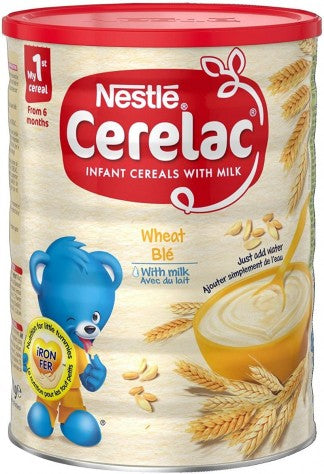 Nestle Cerelac Wheat With Milk, (From 6 months), 400g